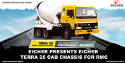 Eicher Presents EICHER TERRA 25 Cab Chassis for RMC